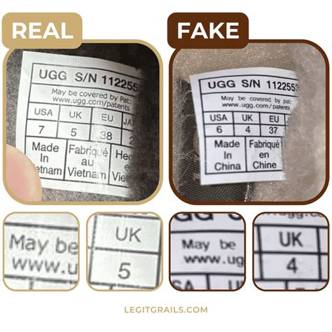are uggs fake if made in vietnam